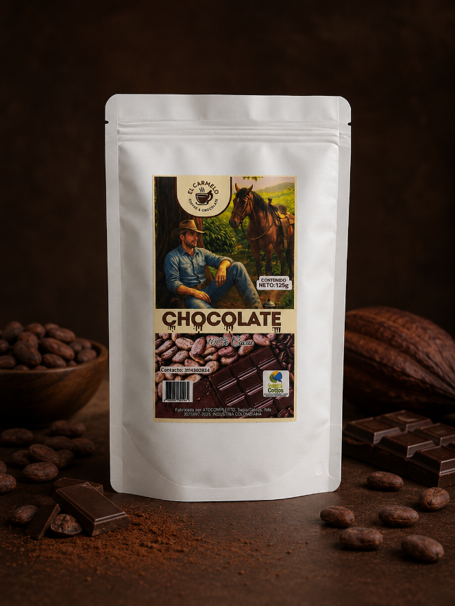 CHOCOLATE 100 % CACAO 125g